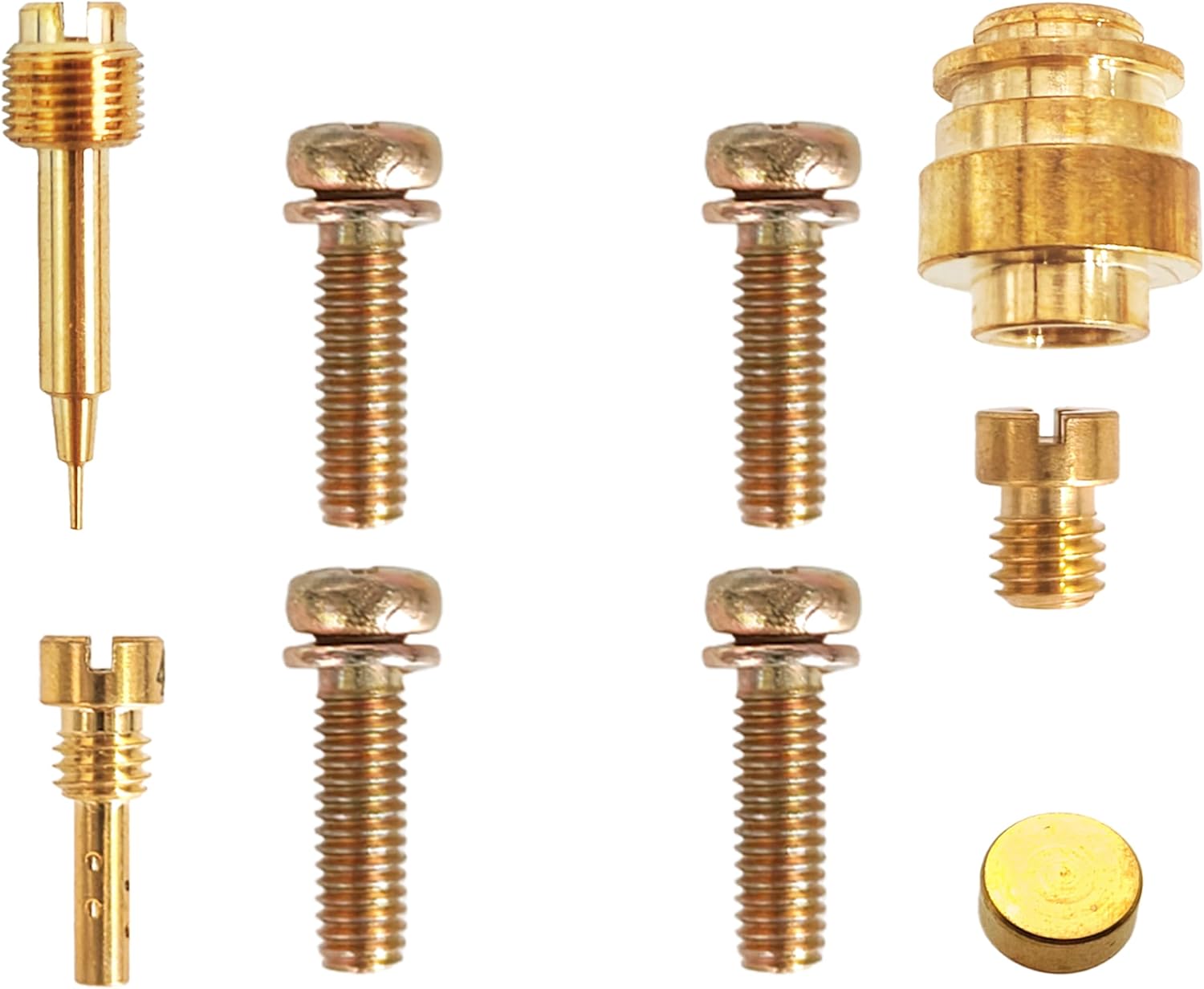 4-Pack Carburetor Rebuild Kits Carb Repair Kit with Diaphragm Float Replacement for Yamaha YZF600R 97-07