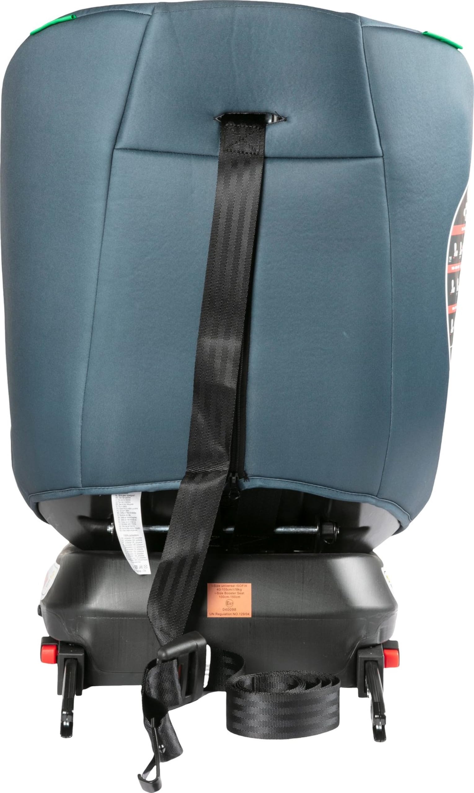 Siège auto I-Size 40-150 cm, siège auto pour enfant pivotant à 360°, avec crochets Isofix, groupe 0-1-2-3, environ 0-12 ans (0-36 kg), réglable en hauteur, inclinable (Chiots)