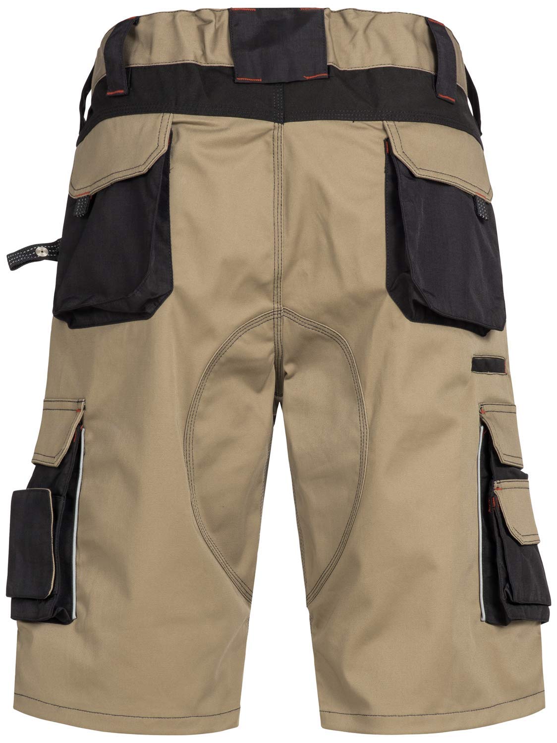 Nitras Motion TEX PRO FX 7705 Arbeitshosen - Shorts für die Arbeit - Beige - 54
