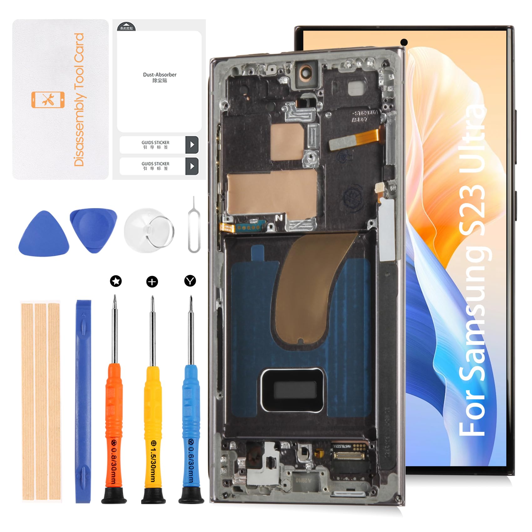 Amazon.com: Olivechard for Samsung Galaxy S23 Ultra 5G S918 6.78