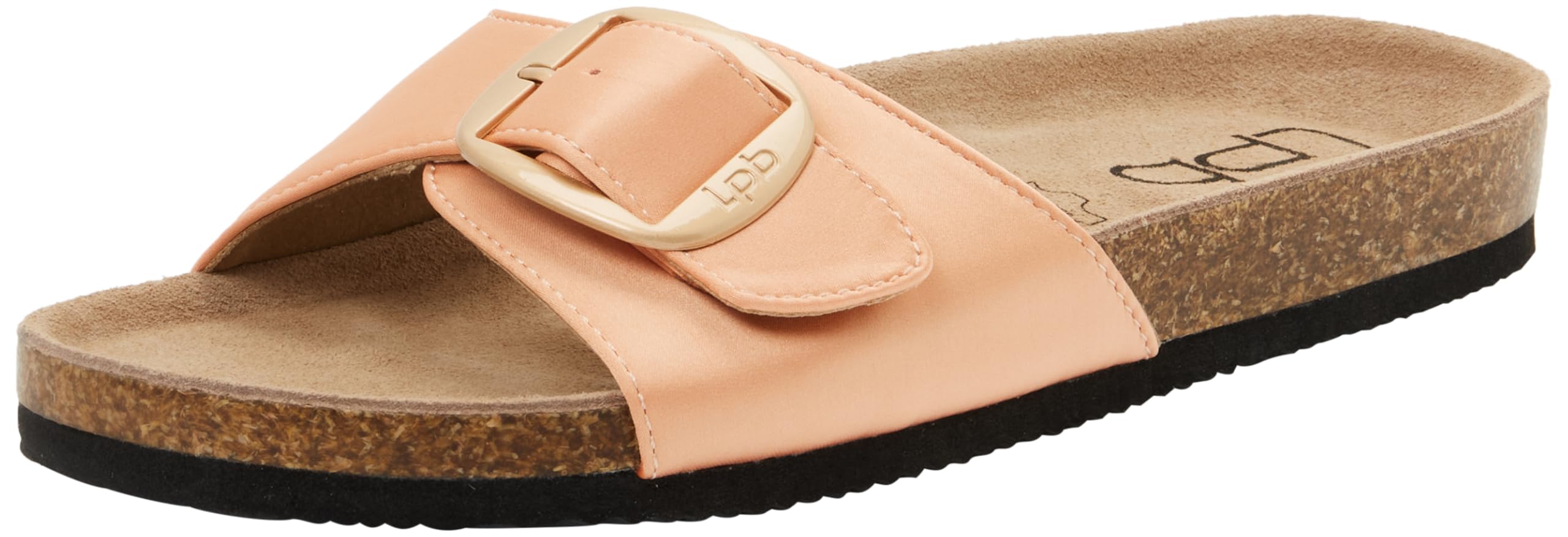 LPB LES PETITES BOMBES Women's Flower Flat Sandal, Iridescent, 40 EU, Iridescent, 7 UK