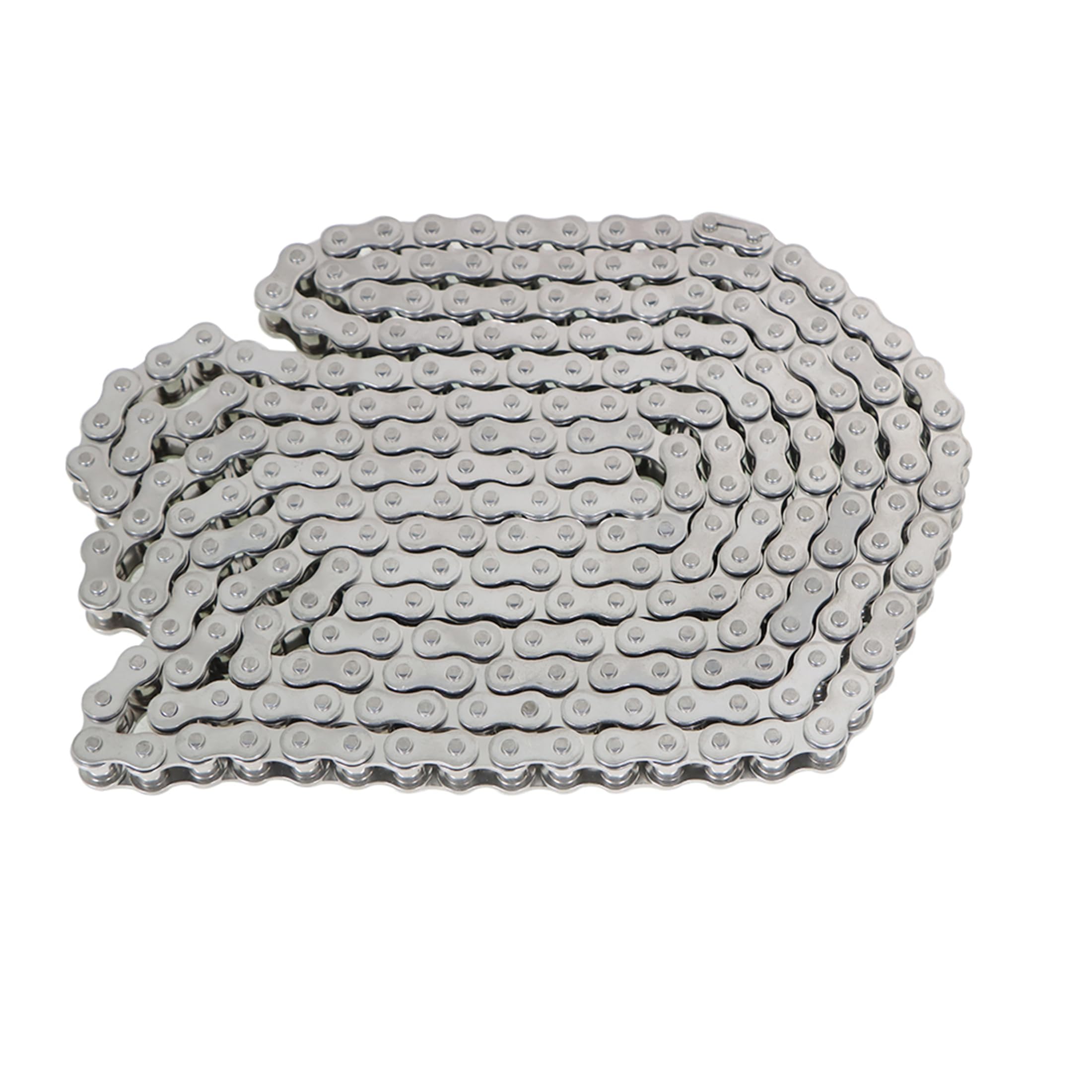 Thomletha 40SS 10ft Chain with Connectors for Go-Karts, Mini Bikes, Scooters and Other Industrial Machinery