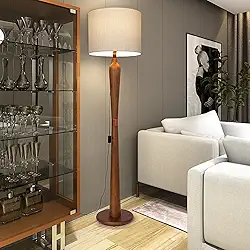 abajur De Chão Imperial DMOB - Classica e Sofisticada (Palha)