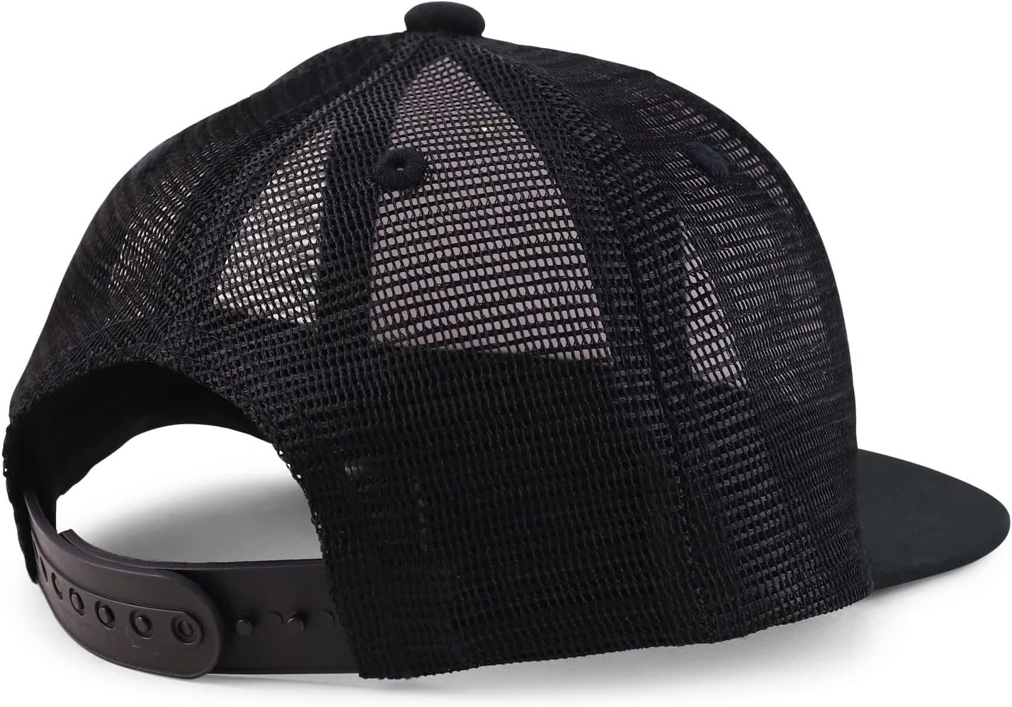 Armycrew Infant to Youth Plain Structured Mesh Back Flatbill Snapback Cap