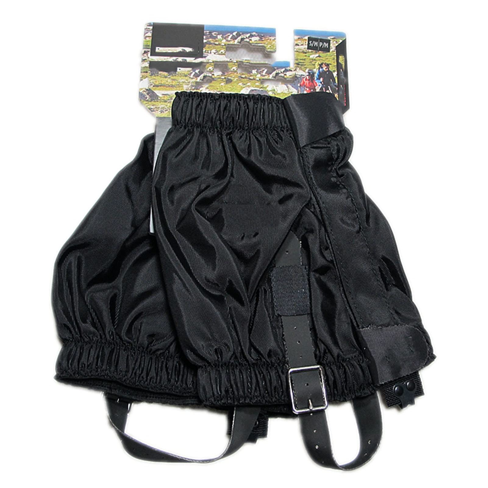 Guêtres De Jambe, Bottes De Guêtres De Serpent Respirantes, Guêtres De Chaussures Légères Réglables, Nylon 420D for l'escalade en Plein Air, La Randonnée Et Les Voyages, Etc.(Noir)