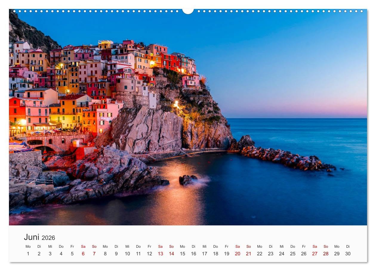 Toskana - idyllische Landschaft (hochwertiger Premium Wandkalender 2026 DIN A2 quer), Kunstdruck in Hochglanz: Entdecken Sie die wundervolle Landschaft der Toskana. (CALVENDO Orte)
