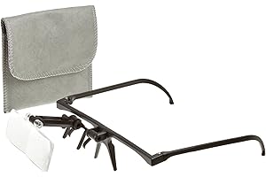 Donegan CO-5 Clip-On Binocular Magnifier for Enhanced Detailing, 2.25X Zoom