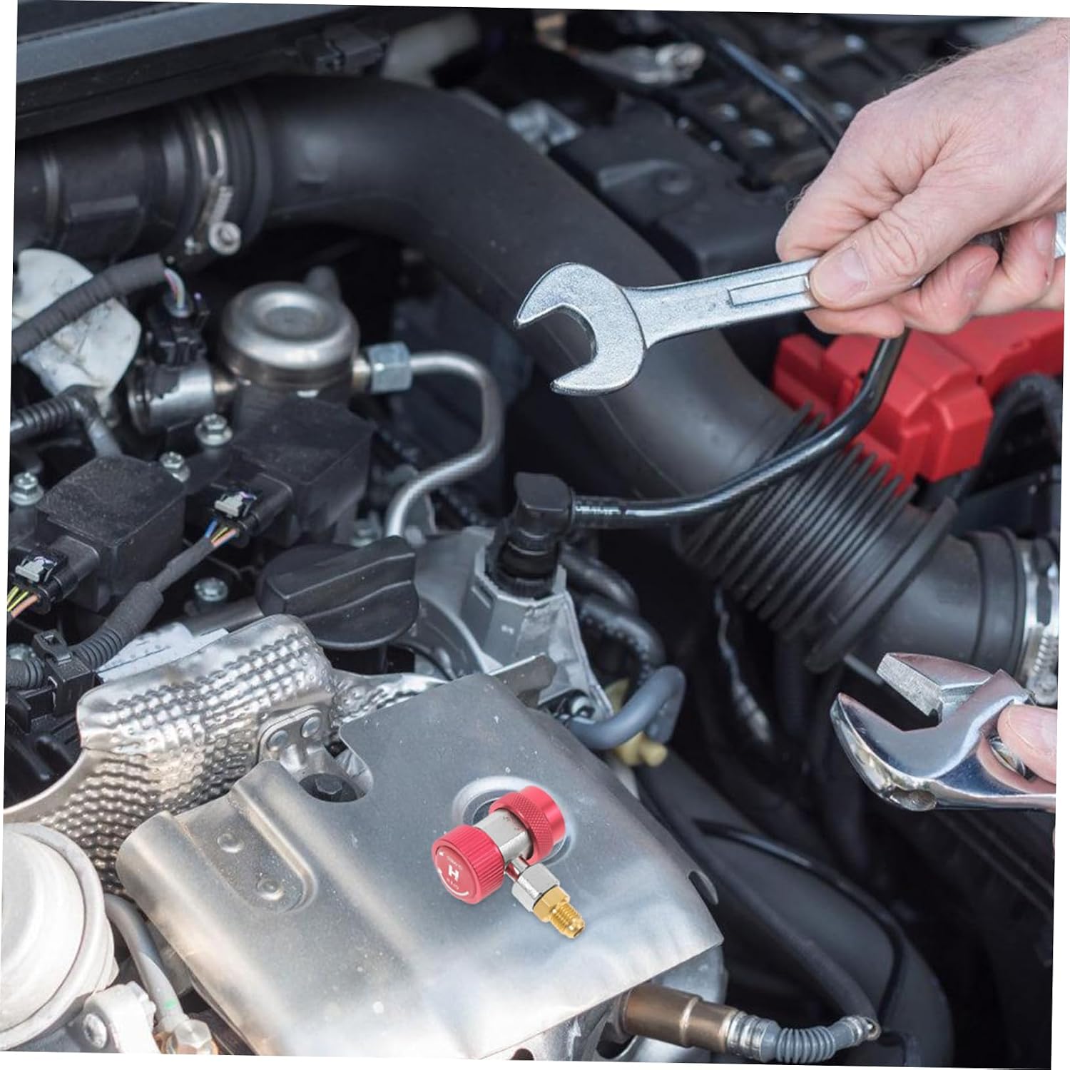 Universal Car Air Conditioner Adapter R13a Quick Connector DIY Tool Easy to Install Part