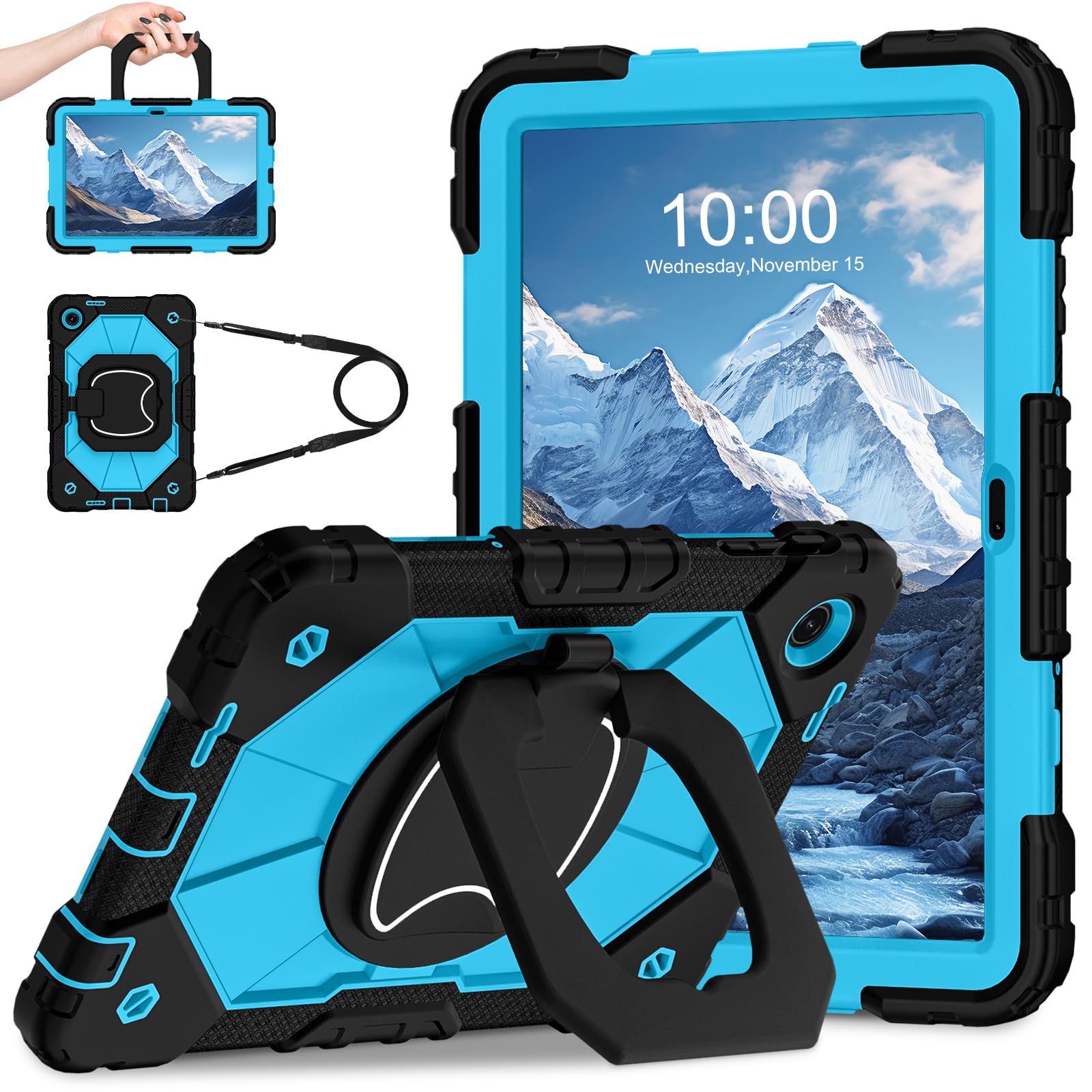 WESOROL Case for T-Mobile Revvl Tab 2 10.1 inch Shockproof Cover 2025 | Heavy Duty Drop-p…