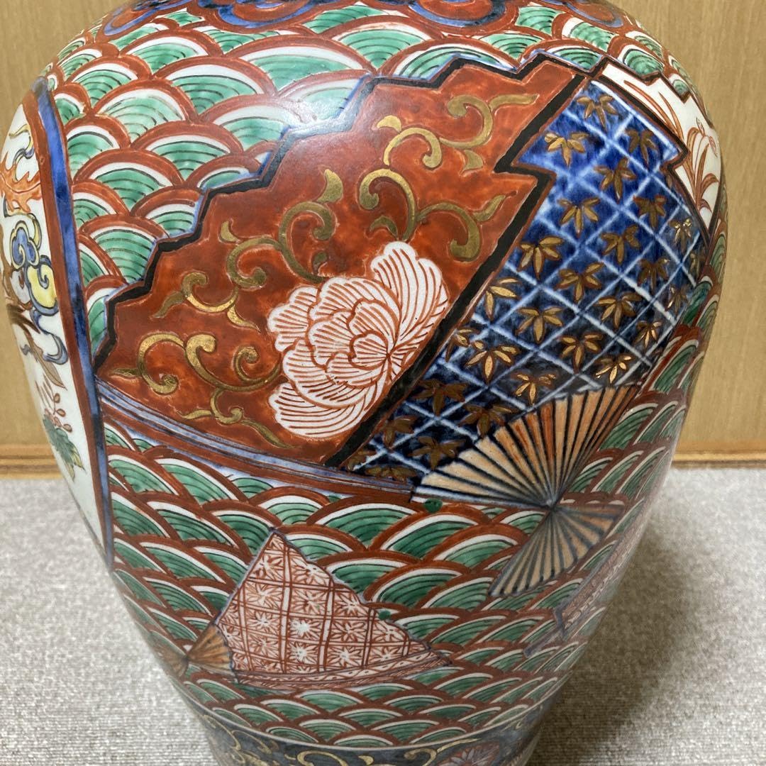 古伊万里 特大 沈香壺62cm 色絵鳳凰花鳥骨董品古美術品 蓋付き壺 Yahoo!オークション -「古伊万里 沈香壺」の落札相場・落札価格