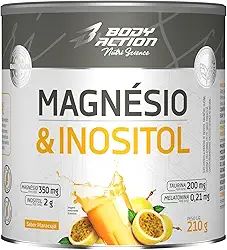Magnésio e Inositol 210g Sabor Maracujá Bodyaction