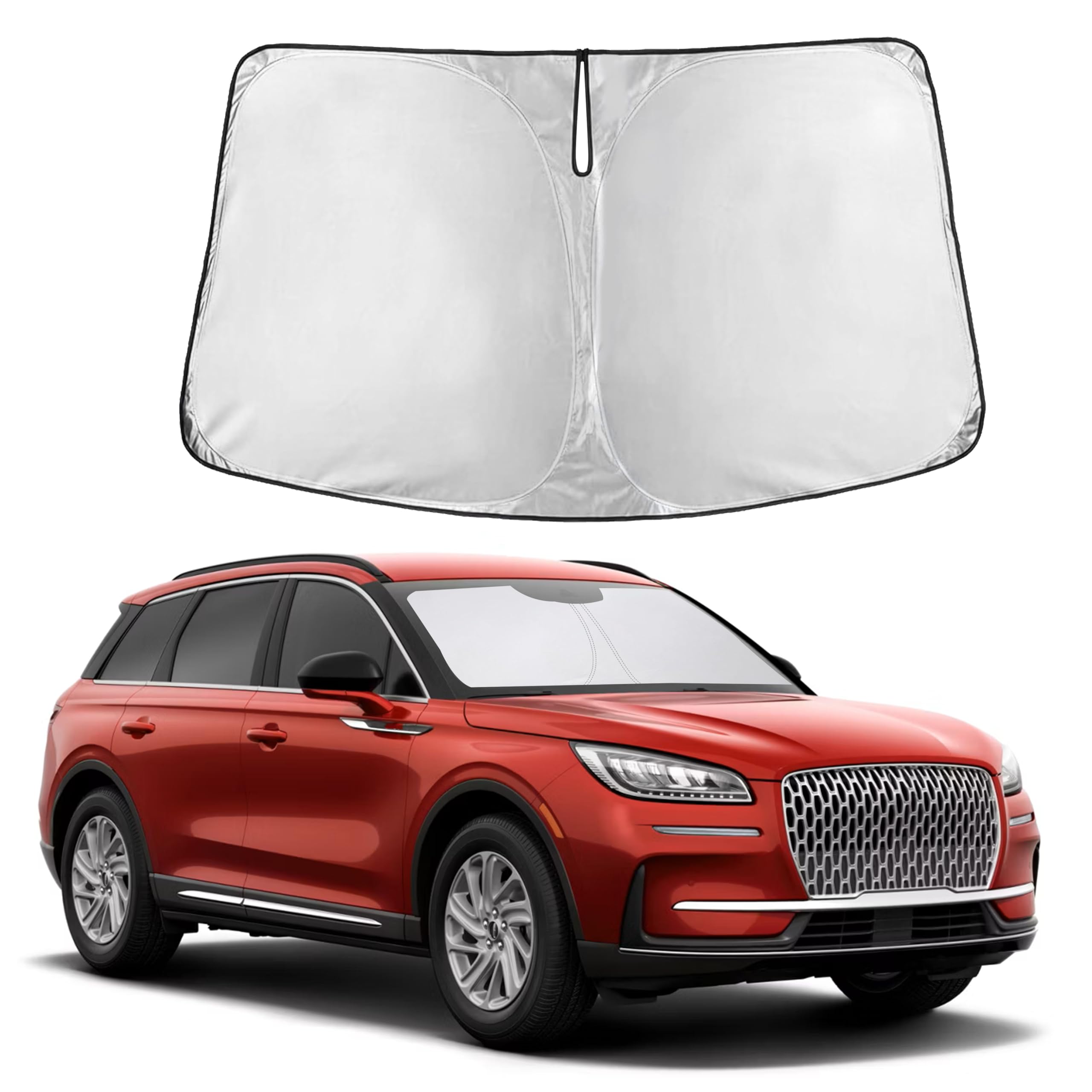 Autovir Windshields Sun Shade Fit for 2020-2024 2025 2026 Lincoln Corsair