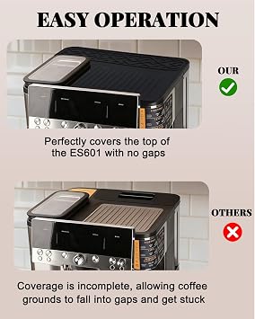 Espresso Machine Mat Compatible with Ninja Luxe Cafe ES601