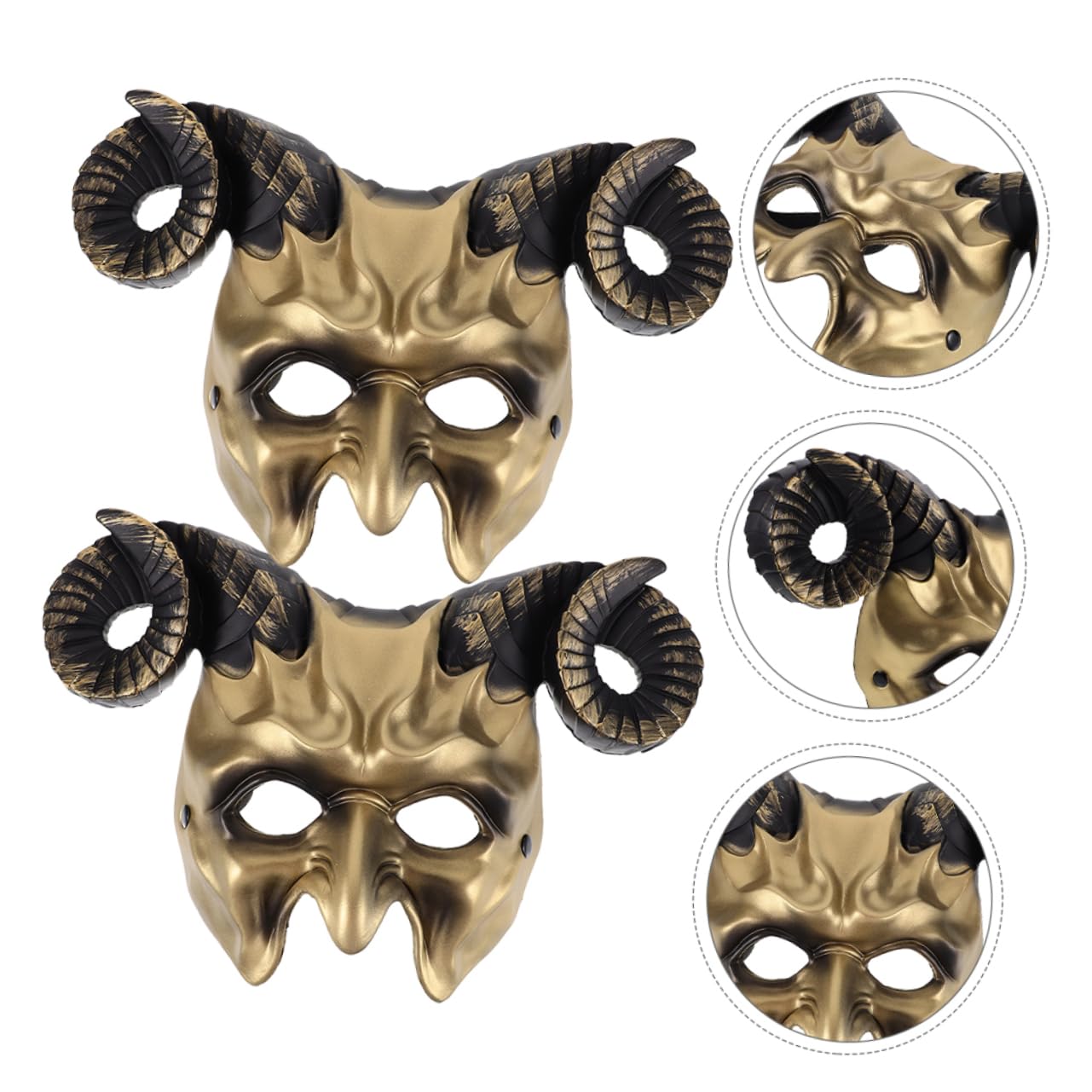 Beaupretty 2 Maschera Animale per Feste Tema Accessorio Cosplay Decorativo per Eventi Festivi e Celebrazioni