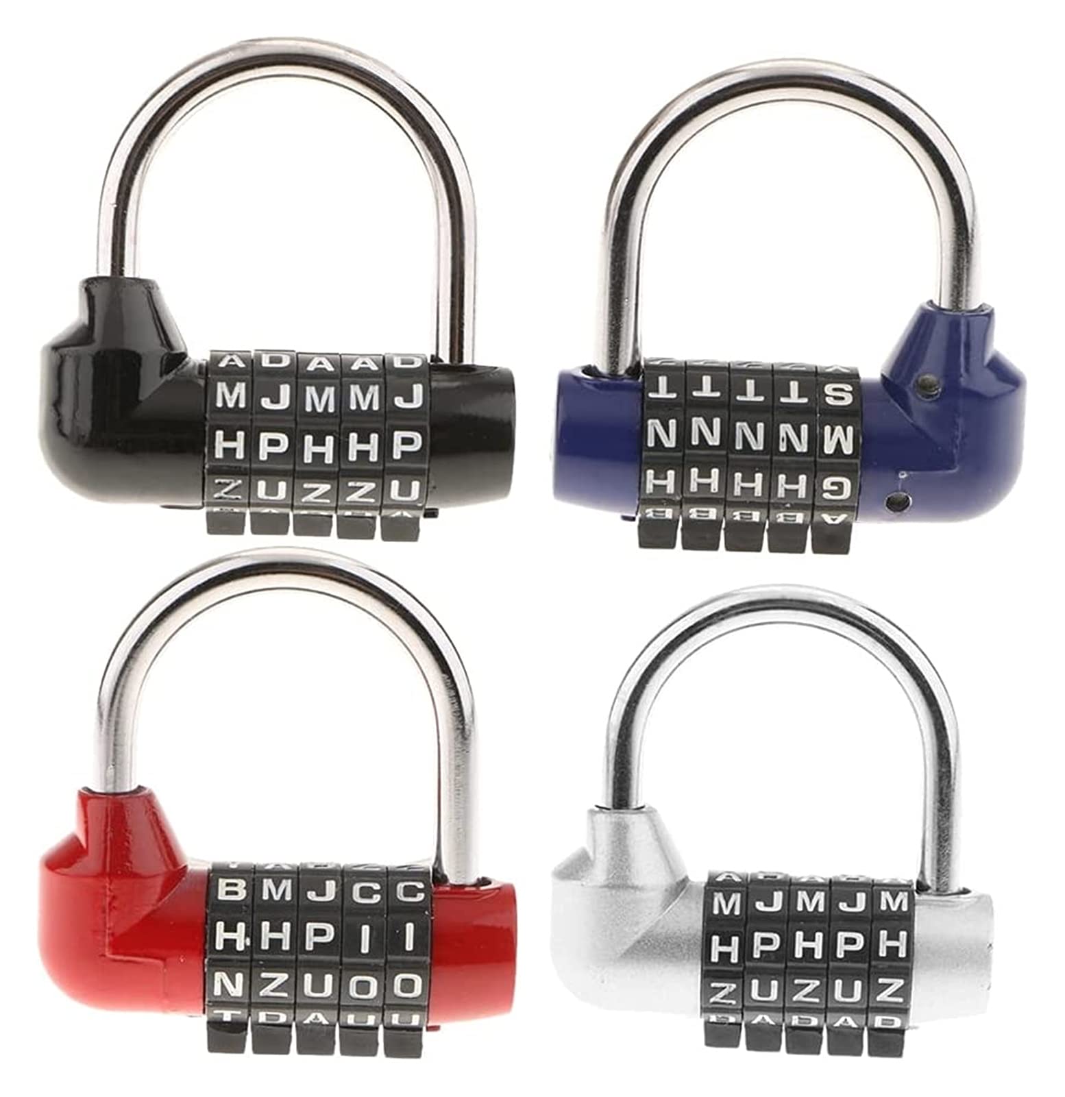 candado, Candado con contraseña de 5 letras, cerradura combinada, maleta equipaje, taquillas seguras, candados combinados