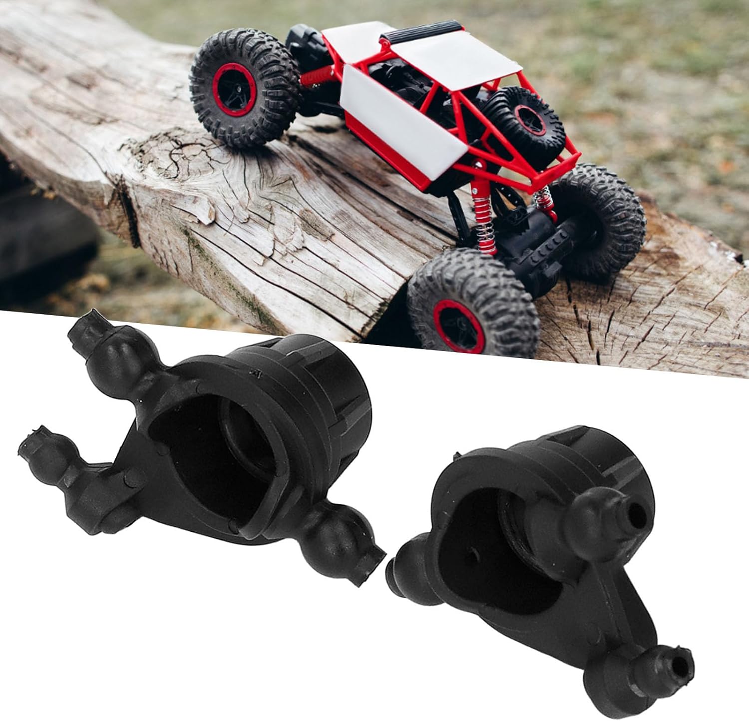 Horoper RC Steering Cup, 2Pcs RC Car Steering Cup for SCY 16101 16102 16103 16201 1/16 RC Car Upgrade Parts Accessories