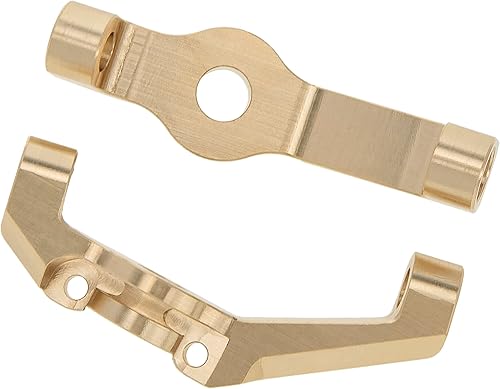 Miniatura 10 de MEUS RACING Modelo RC 118 de latón C-hubs de coche delantero Portal actualizaciones de eje de portal delantero 071ozjuego para AXIAL UTB18 Capra