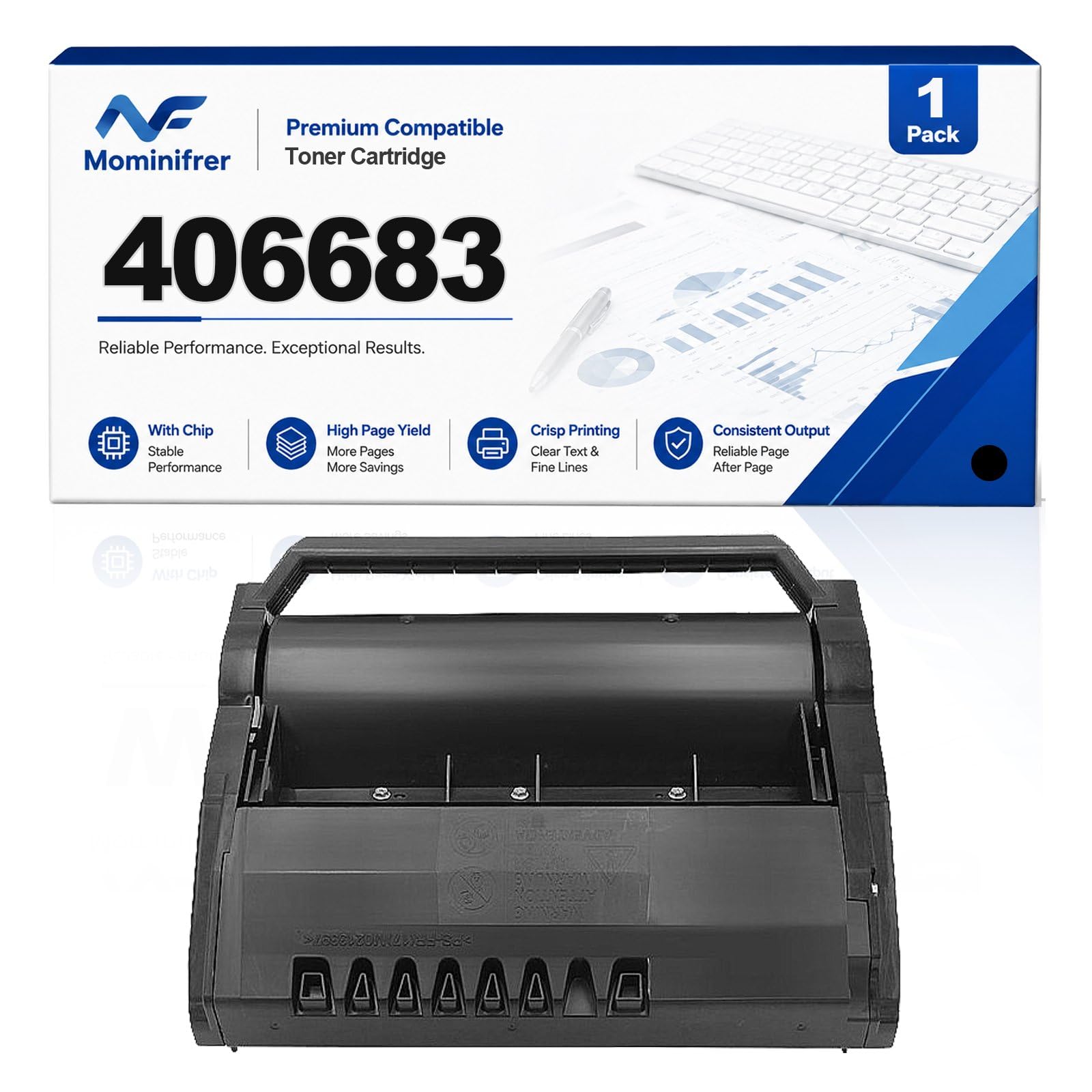 SP5200HA 406683 Cartuccia toner 12000 pagine 1 | Compatibile Con Le Serie Per Ricoh Aficio SP5200DN, SP5200S, SP5210DN, SP5210SF, SP5210SR