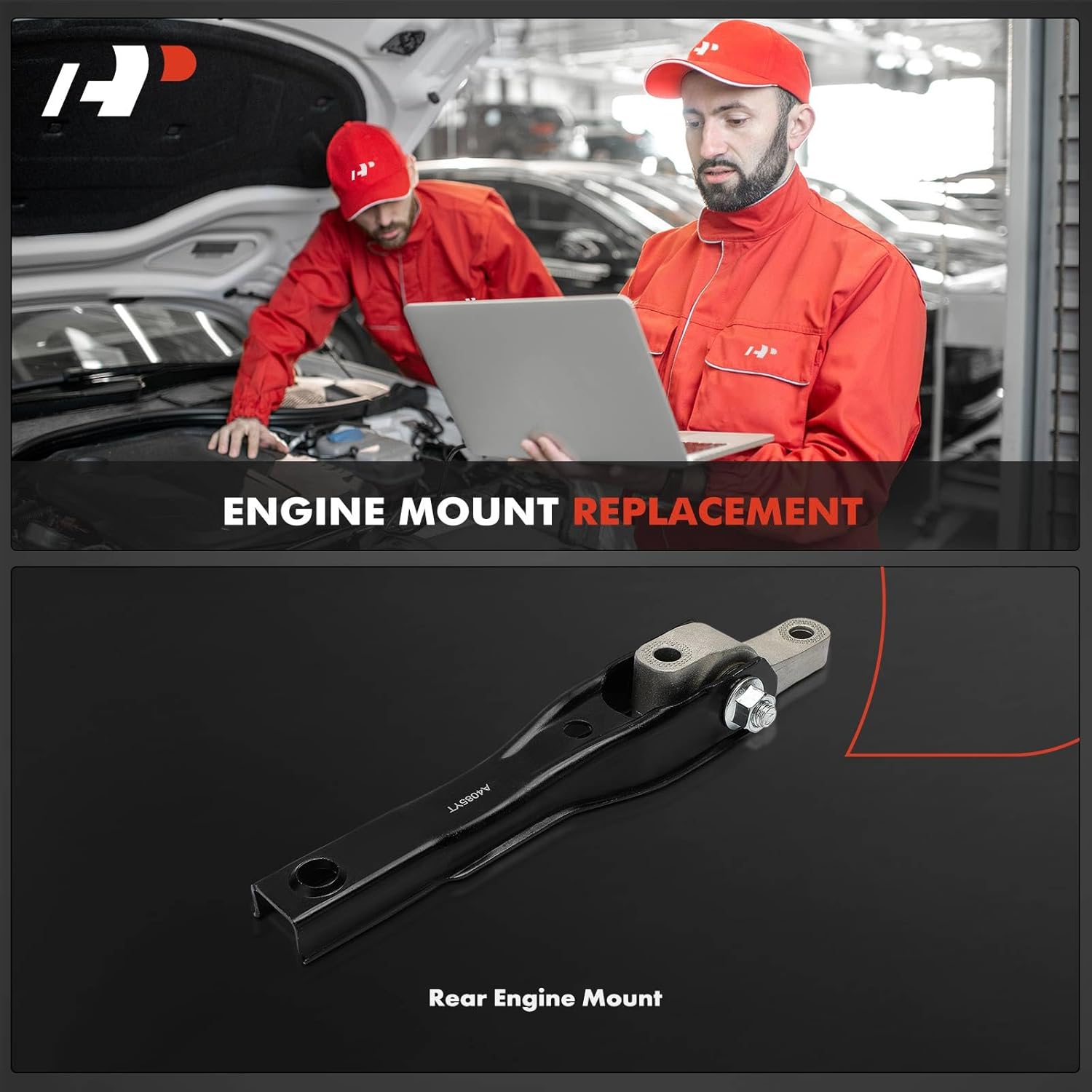 A-Premium Rear Engine Motor Mount Compatible with Volkswagen Jetta 2019-2022, Golf 2015-2018, GTI 2015-2024, Golf Alltrack, Golf R, Golf SportWagen & Audi A3 Quattro, S3