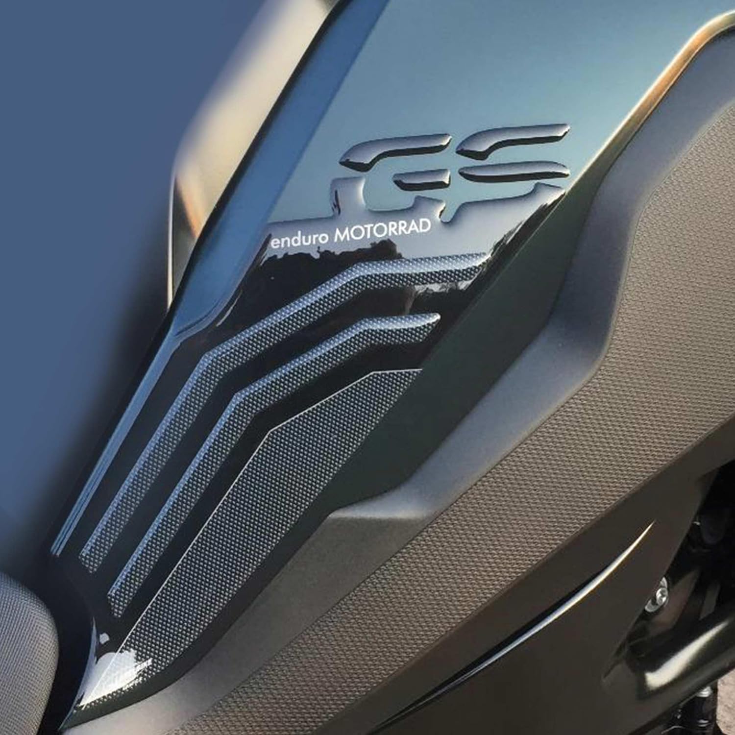 labelbike - 3D Stickers Motorcycle Fuel Tank Sides Protection and Decoration in Resin Compatible with BMW F750GS 2018-2024