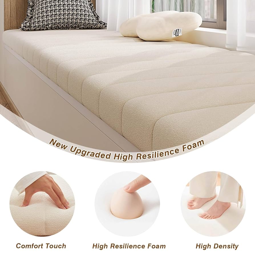 Amazon.com: YWAMZDZ Custom Window Seat Cushions Indoor