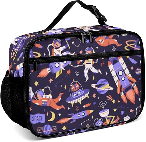 Miniatura 8 de Lonchera reutilizable para niños, camión, tractor, bolsa de almuerzo aislada, bolsa enfriadora, lonchera para comida y alimentos, bolsa de mano para