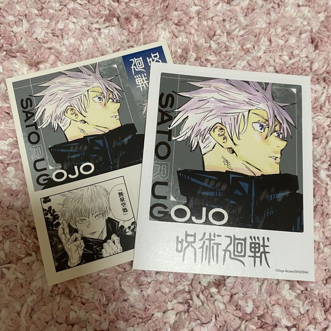 呪術廻戦 フォトカード＆ステッカー 五条悟 6枚