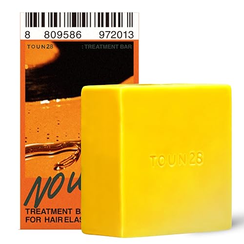 TOUN28 Vegano sin lavado orgánico natural voluminizador fortalecimiento diario acondicionador barra para todo tipo de cabello nutre hidrata el