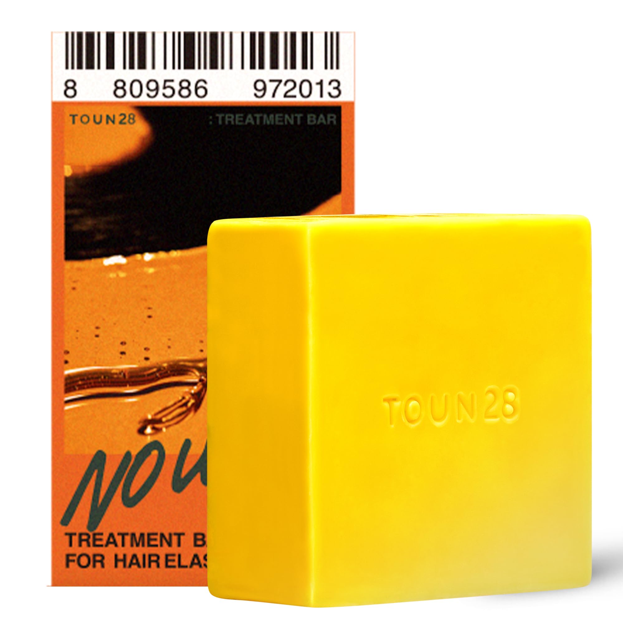 TOUN28 Vegan No Wash Organic Natural Volumizing Strengthening Daily Hair Conditioner Bar for All Hair Types Nourishes Hydrates Damaged Hair Paraben