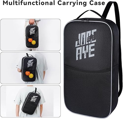 Miniatura 7 de Pickleball-Paddles-Set of 4 or 2 Rackets by JoncAye, USAPA Approved Pickle-Ball Equipment with Balls, Bag, Accessories, Fiberglass Graphite