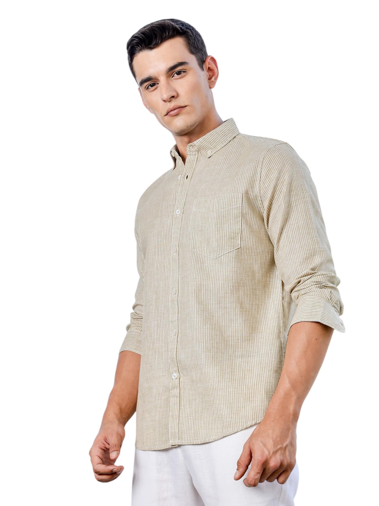 thomas scott Slim Fit | Button Down Collar | American Style Pocket | Long Sleeve | Shirts for Men (Available in Plus Size)-picture-22