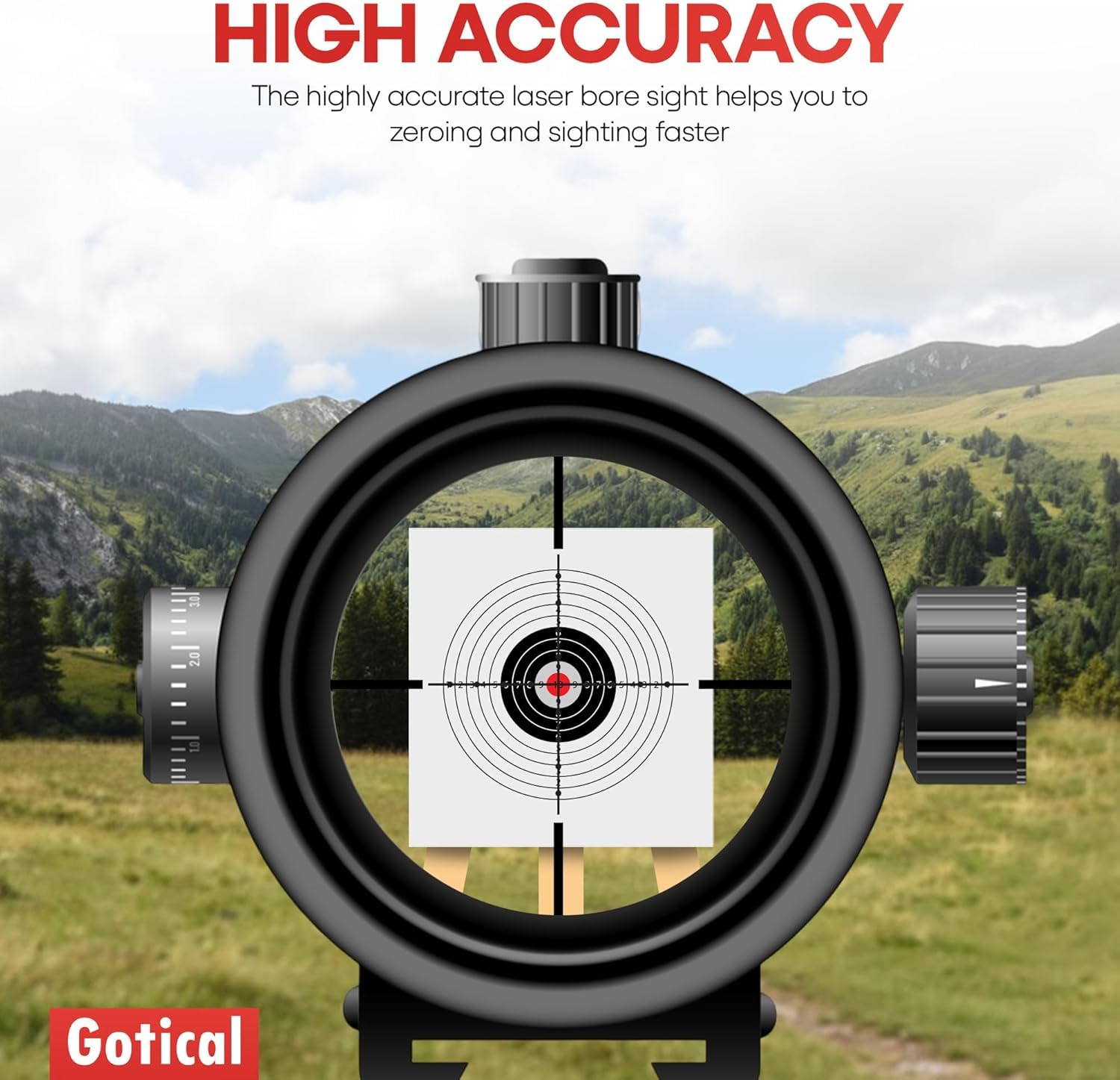 Amazon.com : GOTICAL 12 Gauge Laser Bore Sight, Shotgun Laser