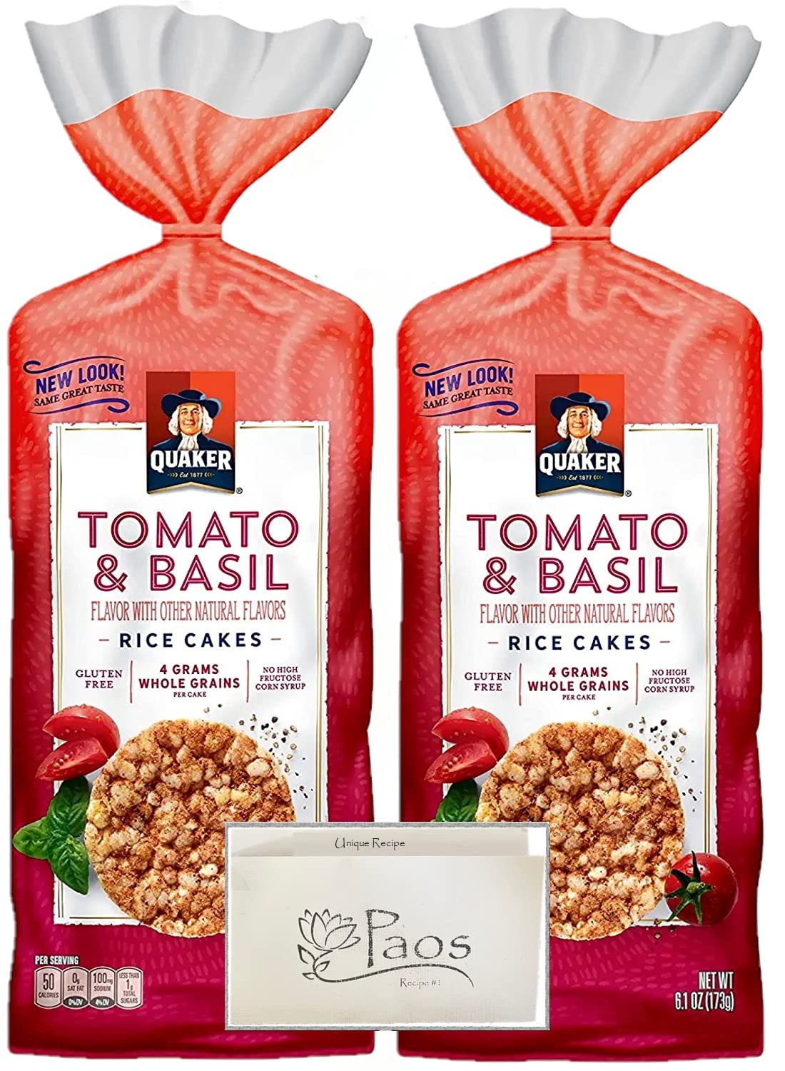 Quaker Rice Cakes Bundle with Recipe Card(s) Several