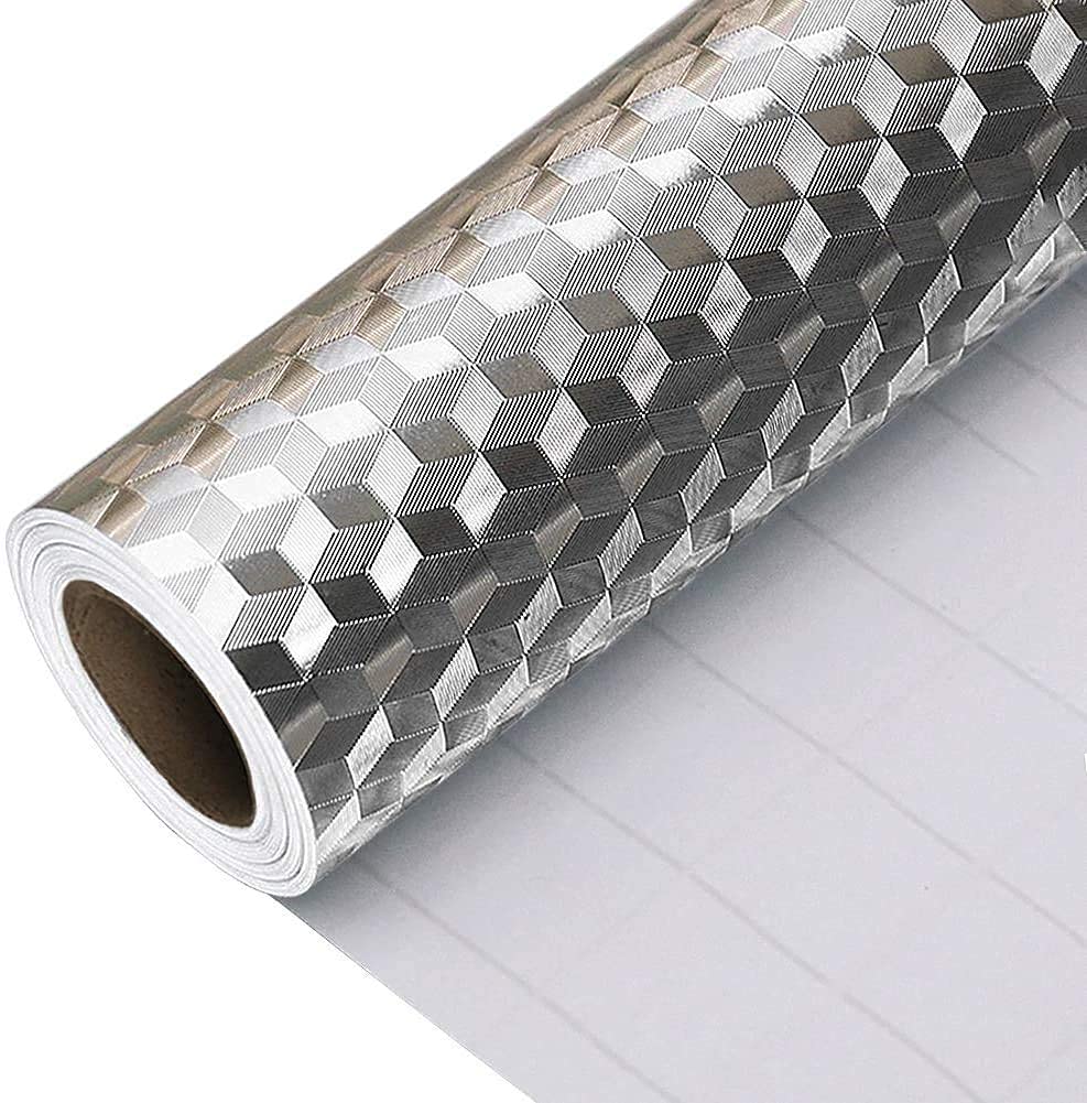 See full amazon price history chart for SIOPAWORLD Aluminum foil Sticker Sheets for Kitchen Racks, Kitchen roll Slab and Wall Oil Proof Wall Desk Floor Waterproof Home Furniture Decorate Wallpaper Pack of 1 (Silver 60 * 200 cm Square) SIOPAWORLD Aluminum foil Sticker Sheets for Kitchen Racks, Kitchen roll Slab and Wall Oil Proof Wall Desk Floor Waterproof Home Furniture Decorate Wallpaper Pack of 1 (Silver 60 * 200 cm Square) (B09SLXV8B2) Amazon Price History, Amazon Price Tracker