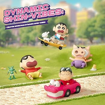 tomiしゃん キャラクター雑貨 Amazon.com: 52TOYS Crayon Shinchan Comical Shinchan, 1PC