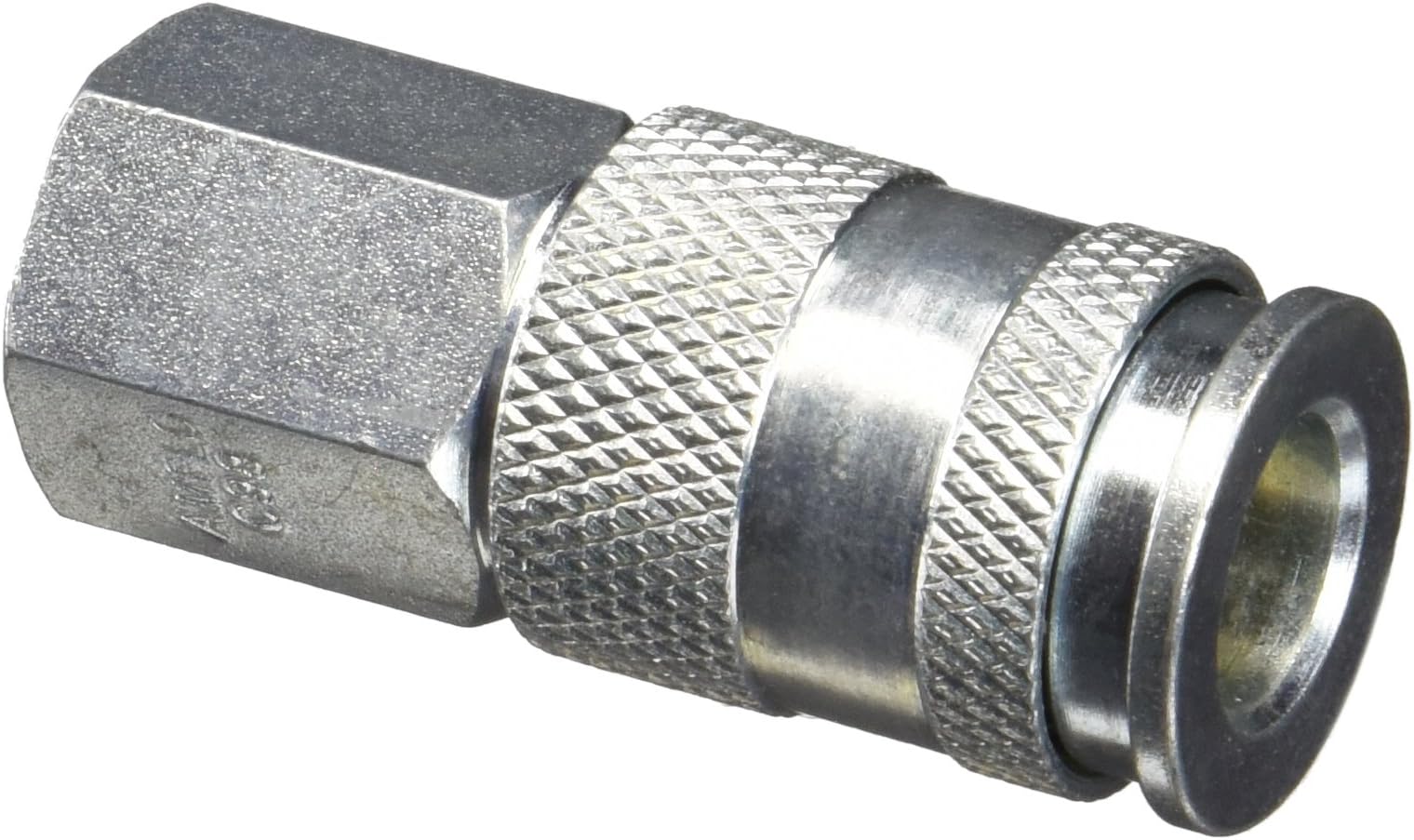 Amflo C98 Coupler, 1/4" HI FLO/HVLP, 1/4" FNPT, Steel