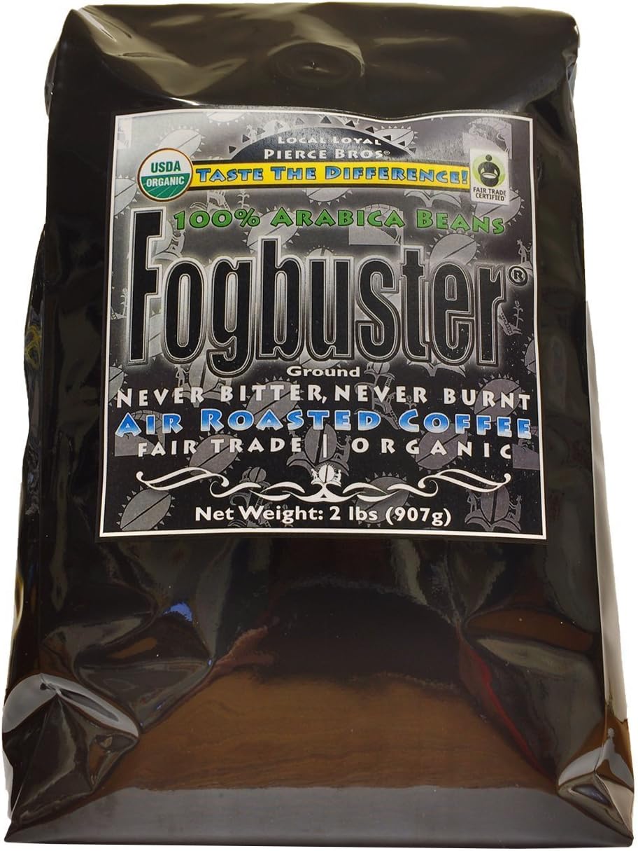 Fogbuster | Organic, Fair Trade Coffee | Ground 2LB