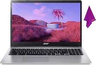Acer Chromebook 315 Touchscreen Laptop| 15.6 FHD IPS Display| Google Chrome OS| 4G 64GeMMC| Intel Celeron N4020 | Wi-Fi 5 |Numeric Keyboard |USB Type-C |Long Battery Life| Webcam| Cloth (Touchscreen)