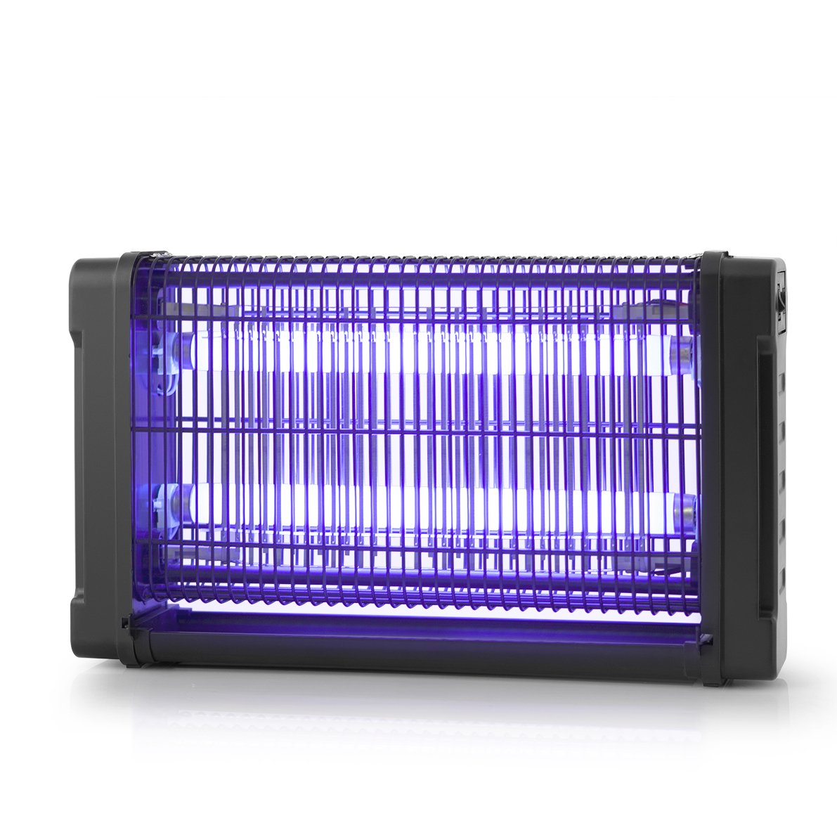 Orbegozo Mq 5016 - Mata Mosquitos Eléctrico para Uso Interior, Área De Acción De 50 M2, Luz Ultravioleta, Bandeja Extraíble, Rejilla Protectora, 16 W, Color Negro