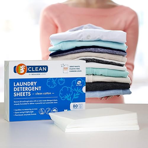 Miniatura 2 de Boulder Clean Sábanas de detergente para ropa algodón limpio