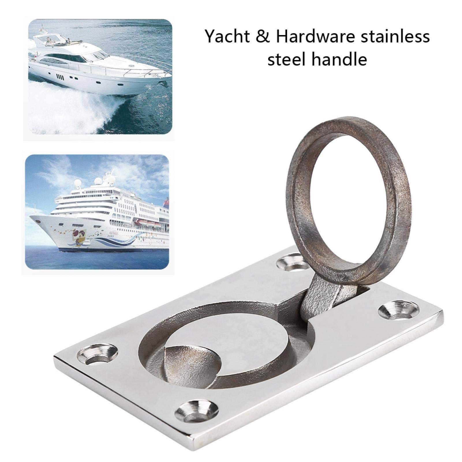Maniglie A Scomparsa Tombini Maniglia Per Barche, Maniglia Ad Anello In Acciaio Inossidabile Armadietto Per Sciacquone Armadietto Di Sollevamento Armadio Per Barche Marine Yacht Hardware Adatto