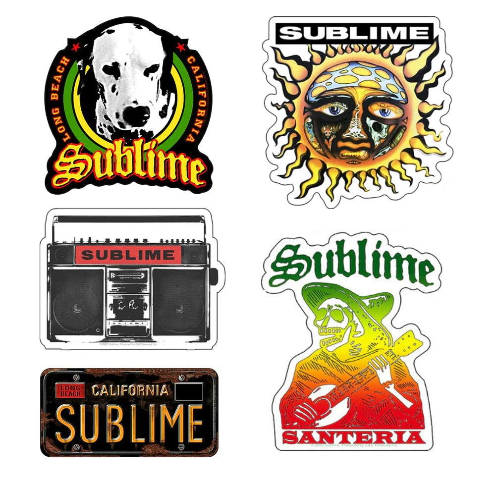 Amazon.co.jp: サブライム ステッカー SUBLIME 正規品 5枚セット