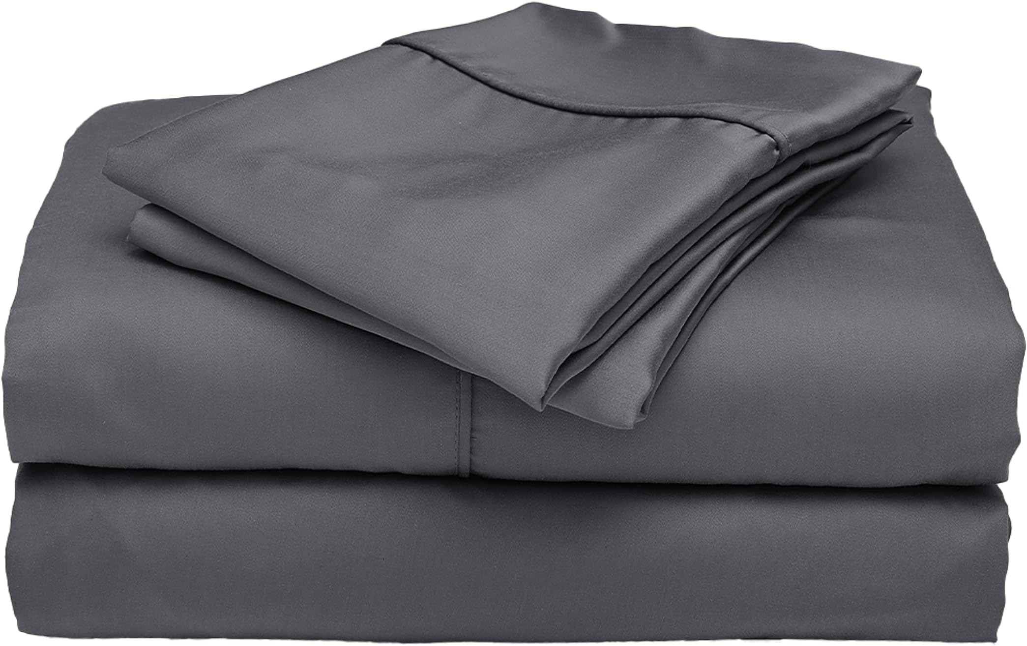 ettitude Lyocell Standard Sheet Set, Slate (Grey), Twin XL