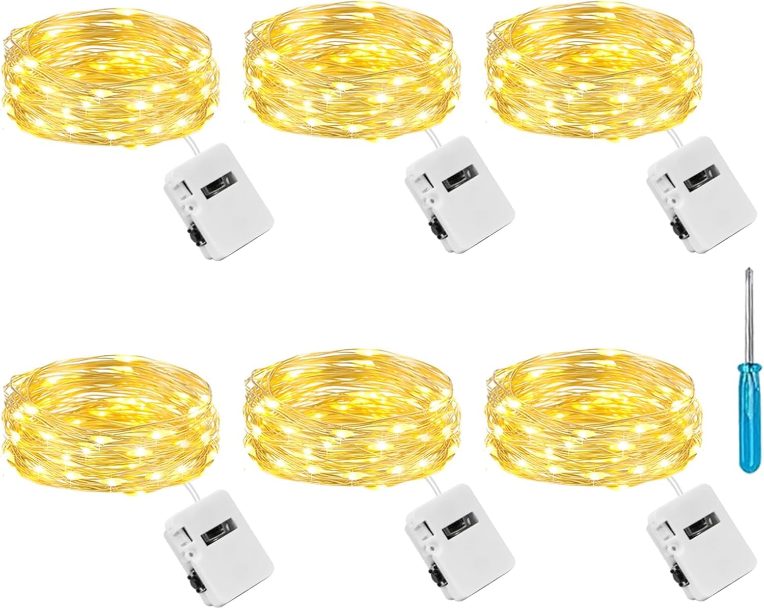 6 tiras de luces LED con 3 modos por 5,99€ ¡¡14% de descuento!!