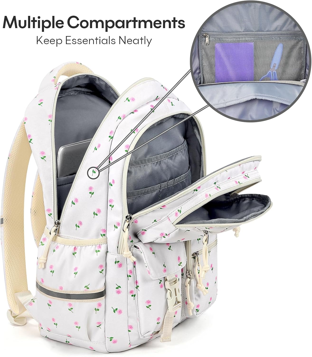 Mibasies Backpack Girls 17 8in Kids