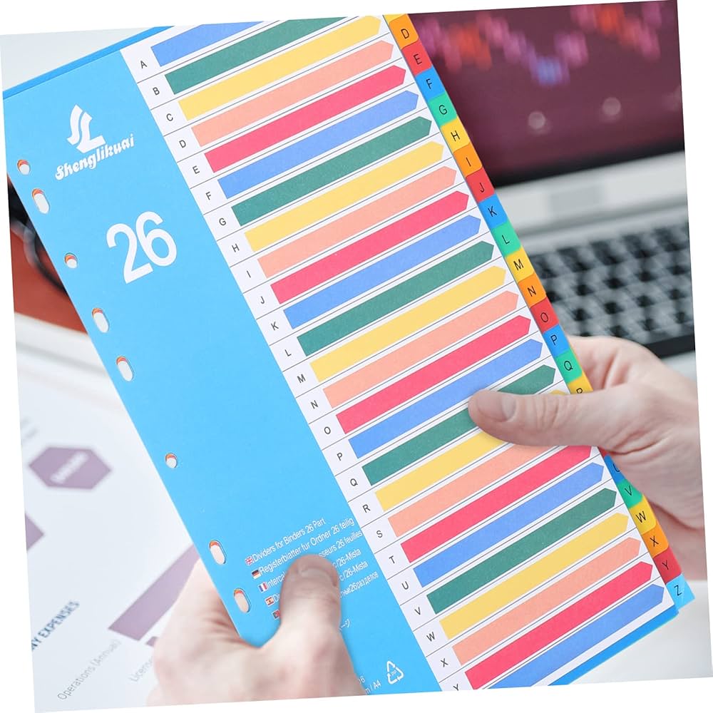 Amazon.co.jp: COOPHYA 38個 ファイル区切り インデックス付き