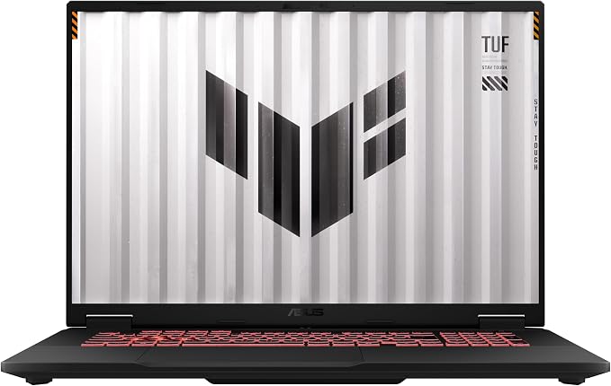 ASUS TUF Gaming A18 Gaming Laptop, 18” 144Hz FHD+ Display, AMD Ryzen 7 260 Processor, NVIDIA GeForce RTX 5070, 16GB DDR5 RAM, 1TB PCIe SSD Gen 4, Wi-Fi 6E, Windows 11, FA808UP-AS74-CA