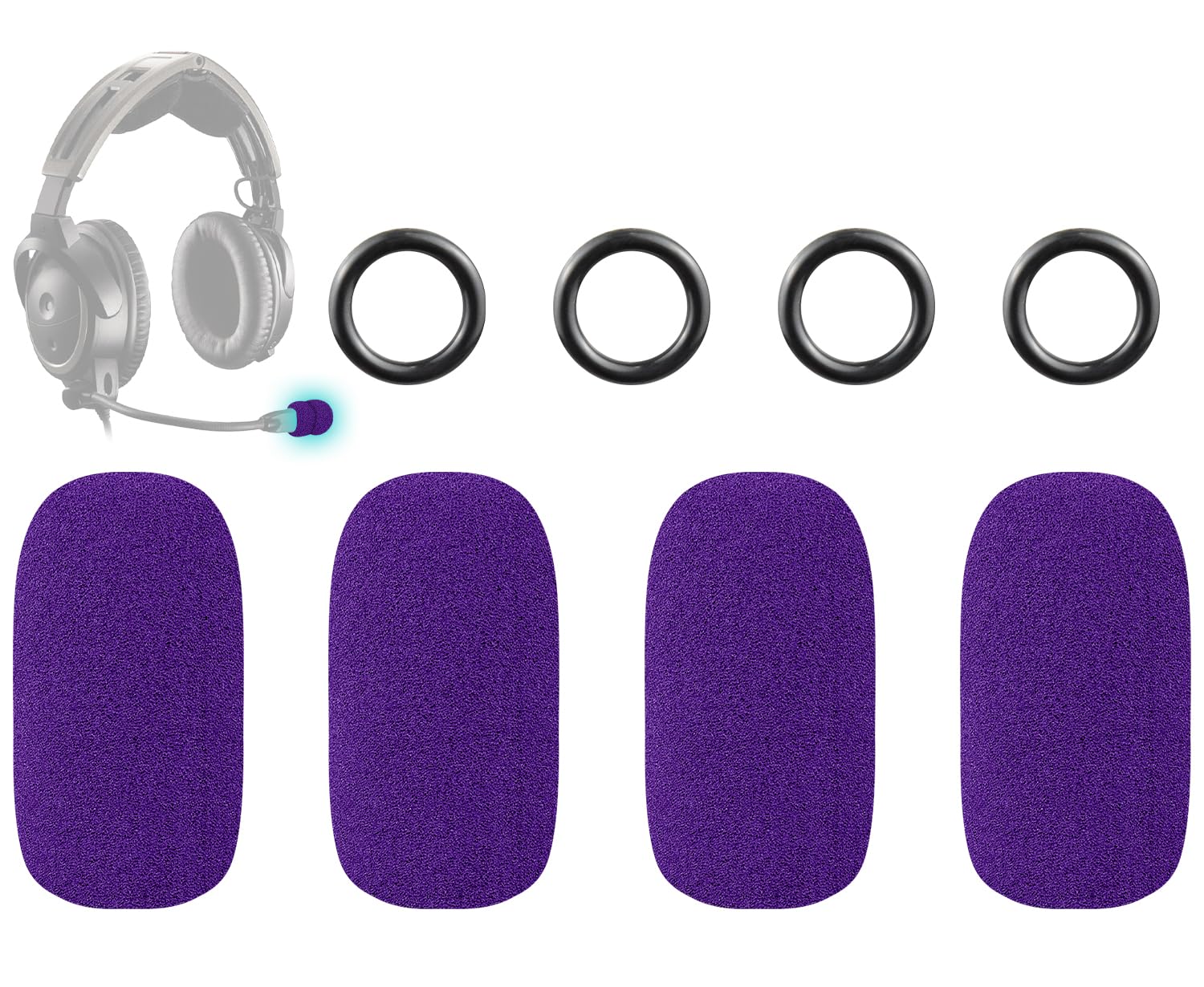 Amazon.com: SOULWIT Mic Cover for Bose Aviation X A10/A20/A30