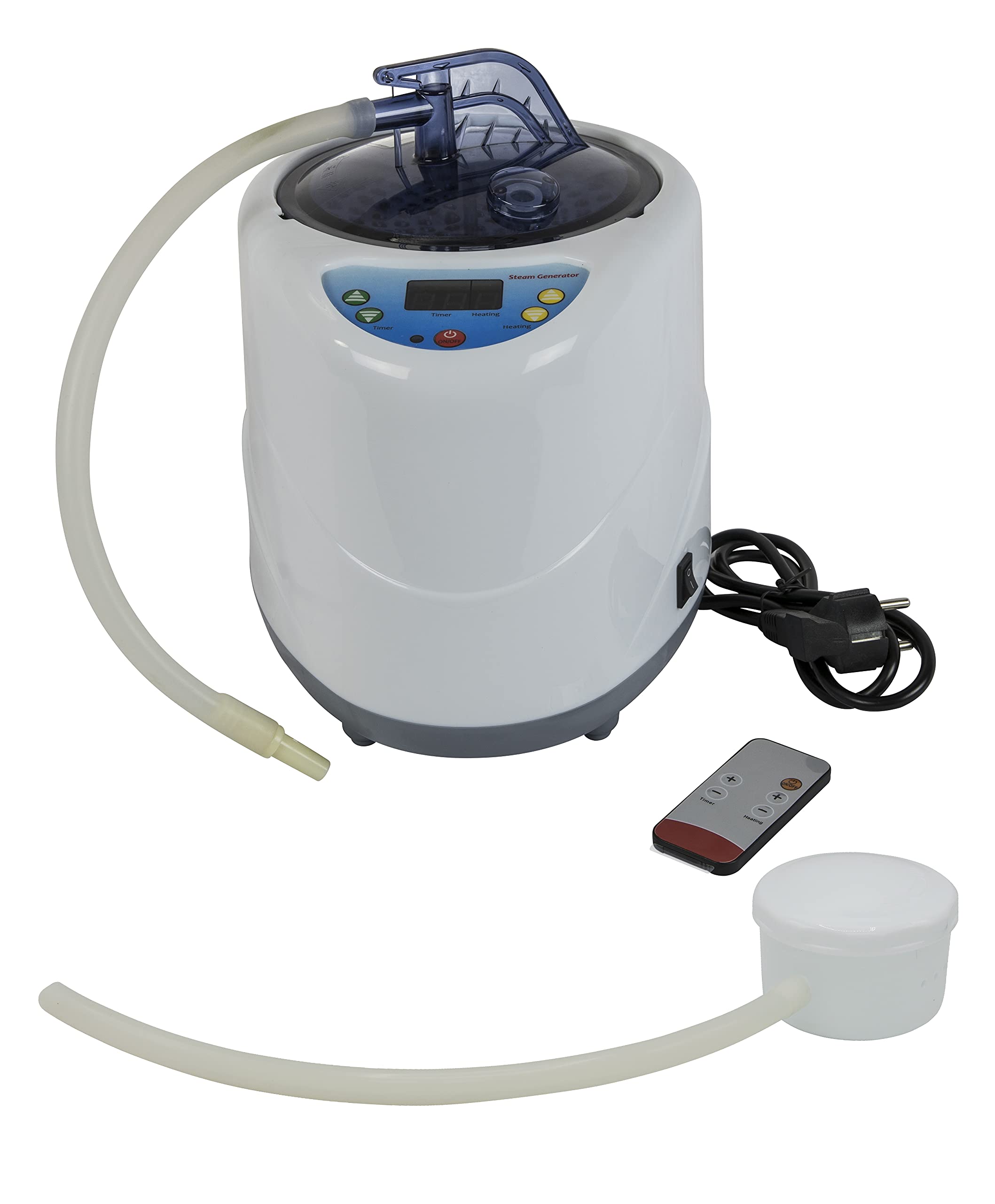 Générateur de vapeur 4 litres 2000 W 9 niveaux de chaleur portable pour sauna vapeur