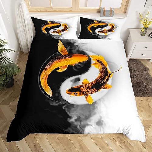 Miniatura 7 de Erosebridal Juego de ropa de cama de ancla, funda de edredón náutica, tamaño Queen, temática costera oceánica, juego de funda de edredón estilo